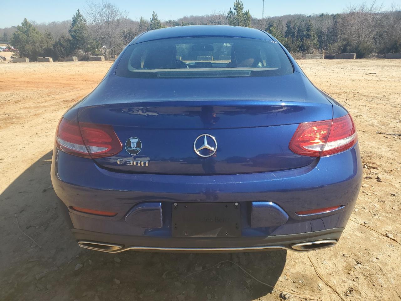 2017 Mercedes-Benz C-klasse VIN WDDWJ4JB4HF337414 Copart auction photo, front end damage thumbnail 6