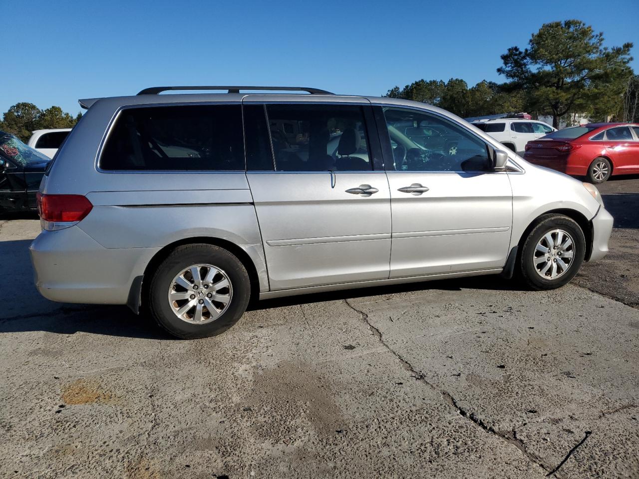 2008 Honda Odyssey VIN 5FNRL38788B110695 Copart auction photo, front end damage thumbnail 3
