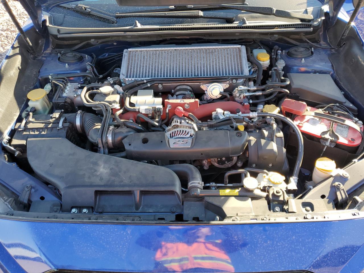 2021 Subaru WRX VIN JF1VA2W69M9812575 Copart auction photo, side damage thumbnail 11