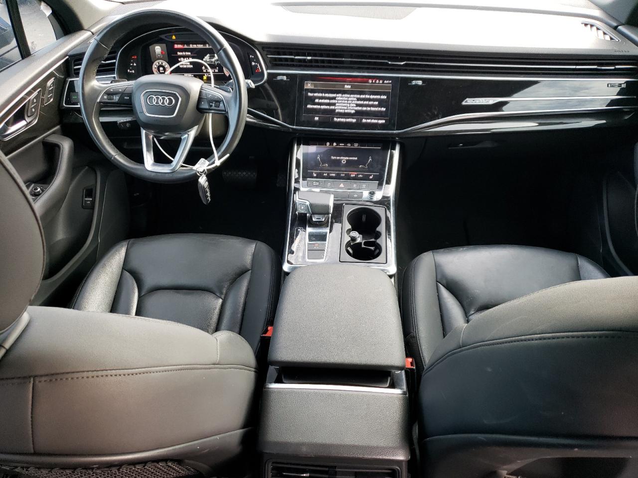 2021 Audi Q7 VIN WA1AJAF71MD019919 Copart auction photo, rear end / minor dent/scratches damage thumbnail 8