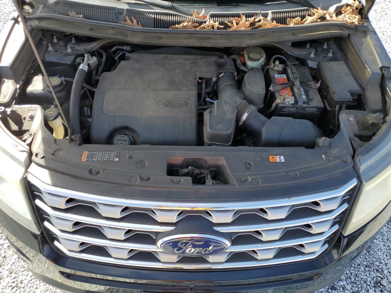 2016 Ford Explorer VIN 1FM5K7F8XGGC90301 Copart auction photo, front end / side damage thumbnail 14