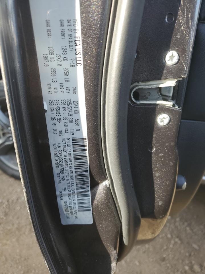 2018 Dodge Journey VIN 3C4PDDGG9JT477804 Copart auction photo, side damage thumbnail 15