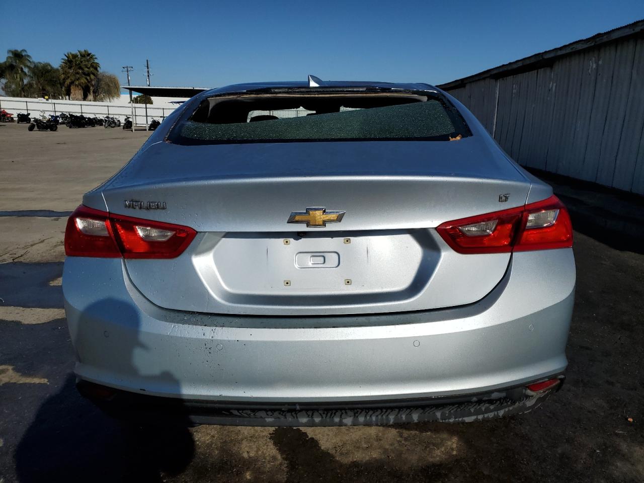 2017 Chevrolet Malibu VIN 1G1ZE5ST4HF174037 Copart auction photo, front end / side damage thumbnail 6