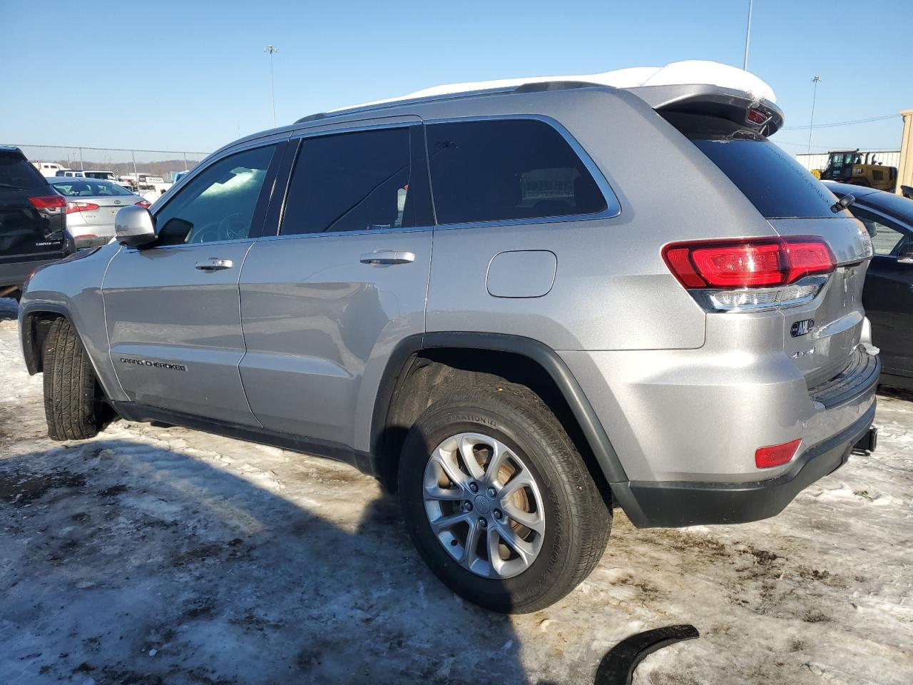 2021 Jeep Grand Cherokee VIN 1C4RJFAG4MC872950 Copart auction photo, front end / side damage thumbnail 2