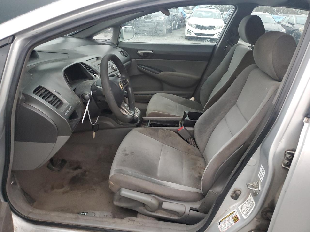 2010 Honda Civic VIN 2HGFA1F55AH305105 Copart auction photo, front end damage thumbnail 7