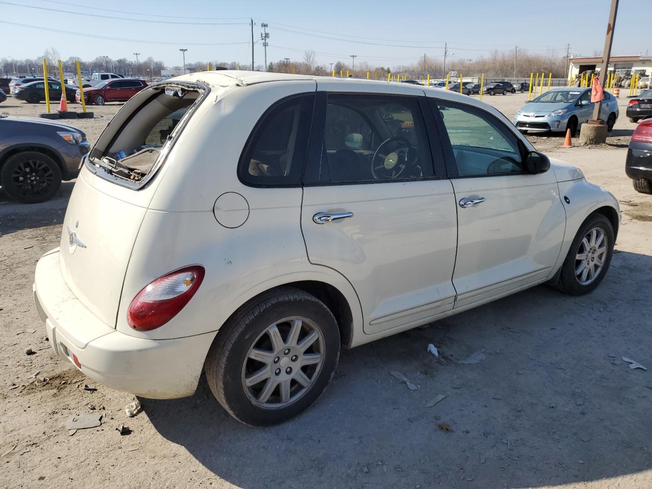2007 Chrysler PT Cruiser VIN 3A4FY58B17T567430 Copart auction photo, all over / top/roof damage thumbnail 3