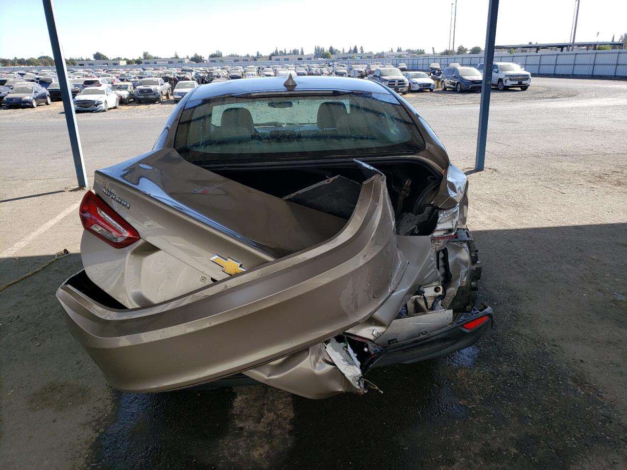 2022 Chevrolet Malibu VIN 1G1ZD5ST3NF175212 Copart auction photo, rear end damage thumbnail 6