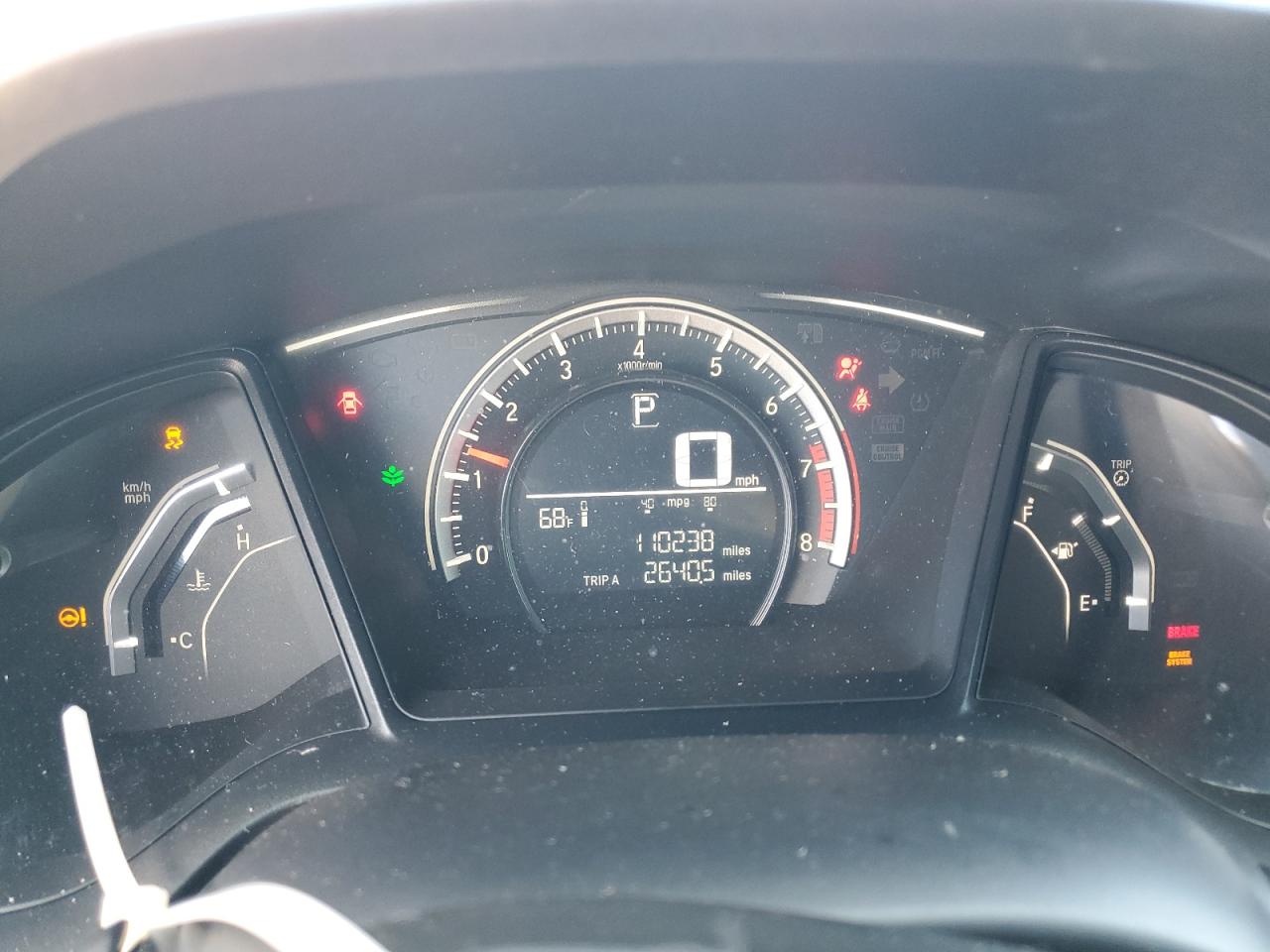 2016 Honda Civic VIN 2HGFC2F55GH512912 Copart auction photo, front end / frame damage damage thumbnail 9