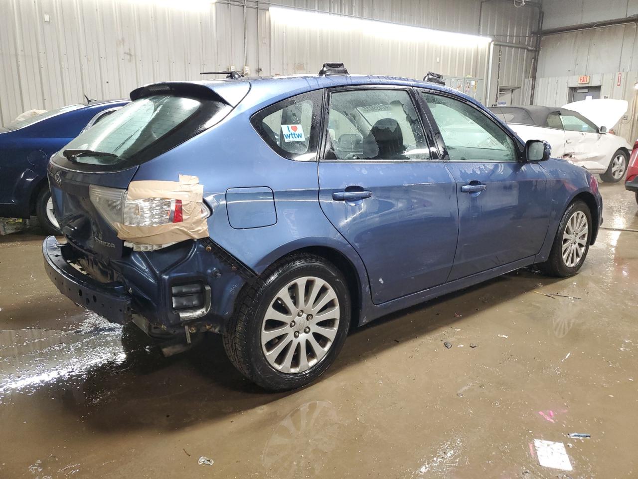 2011 Subaru Impreza VIN JF1GH6B6XBH817191 Copart auction photo, rear end / side damage thumbnail 3