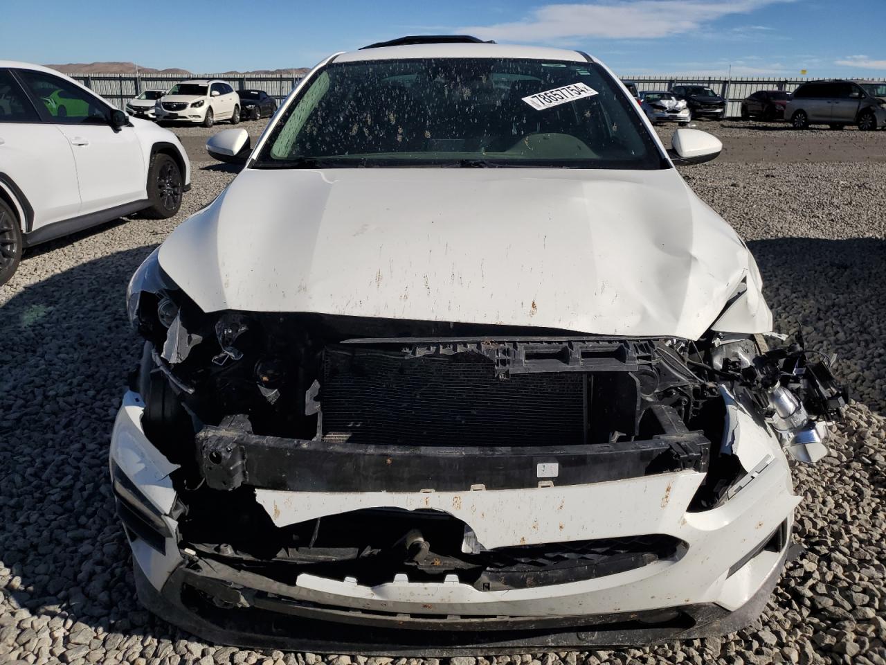 2020 KIA Forte VIN 3KPF24AD8LE235786 Copart auction photo, front end / side damage thumbnail 5