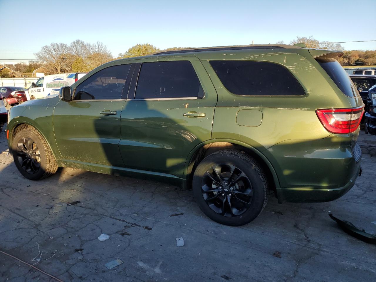 2021 Dodge Durango VIN 1C4RDJDGXMC683791 Copart auction photo, rear end / side damage thumbnail 2