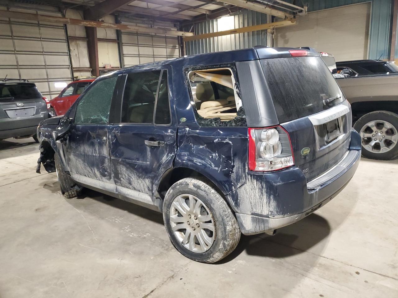 2008 Land Rover LR2 VIN SALFS24N68H015419 Copart auction photo, all over / undercarriage damage thumbnail 2