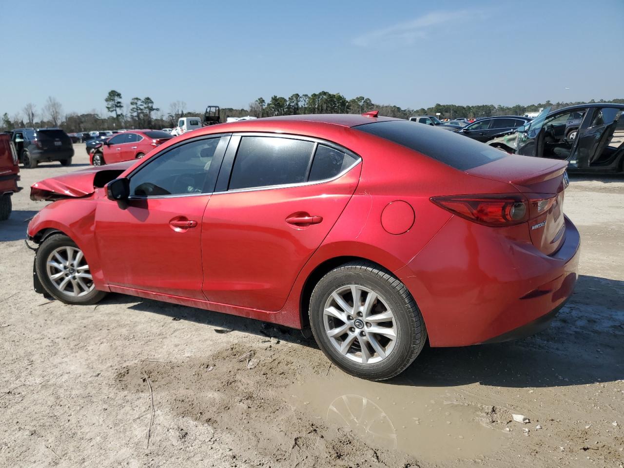 2016 Mazda 3 VIN JM1BM1W79G1315200 Copart auction photo, front end / minor dent/scratches damage thumbnail 2