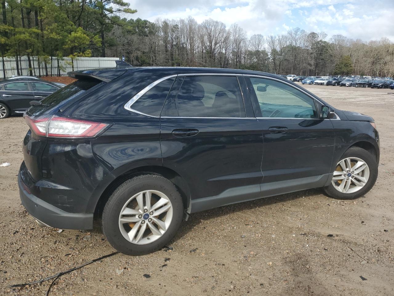 2018 Ford Edge VIN 2FMPK3J87JBC02618 Copart auction photo, front end / side damage thumbnail 3
