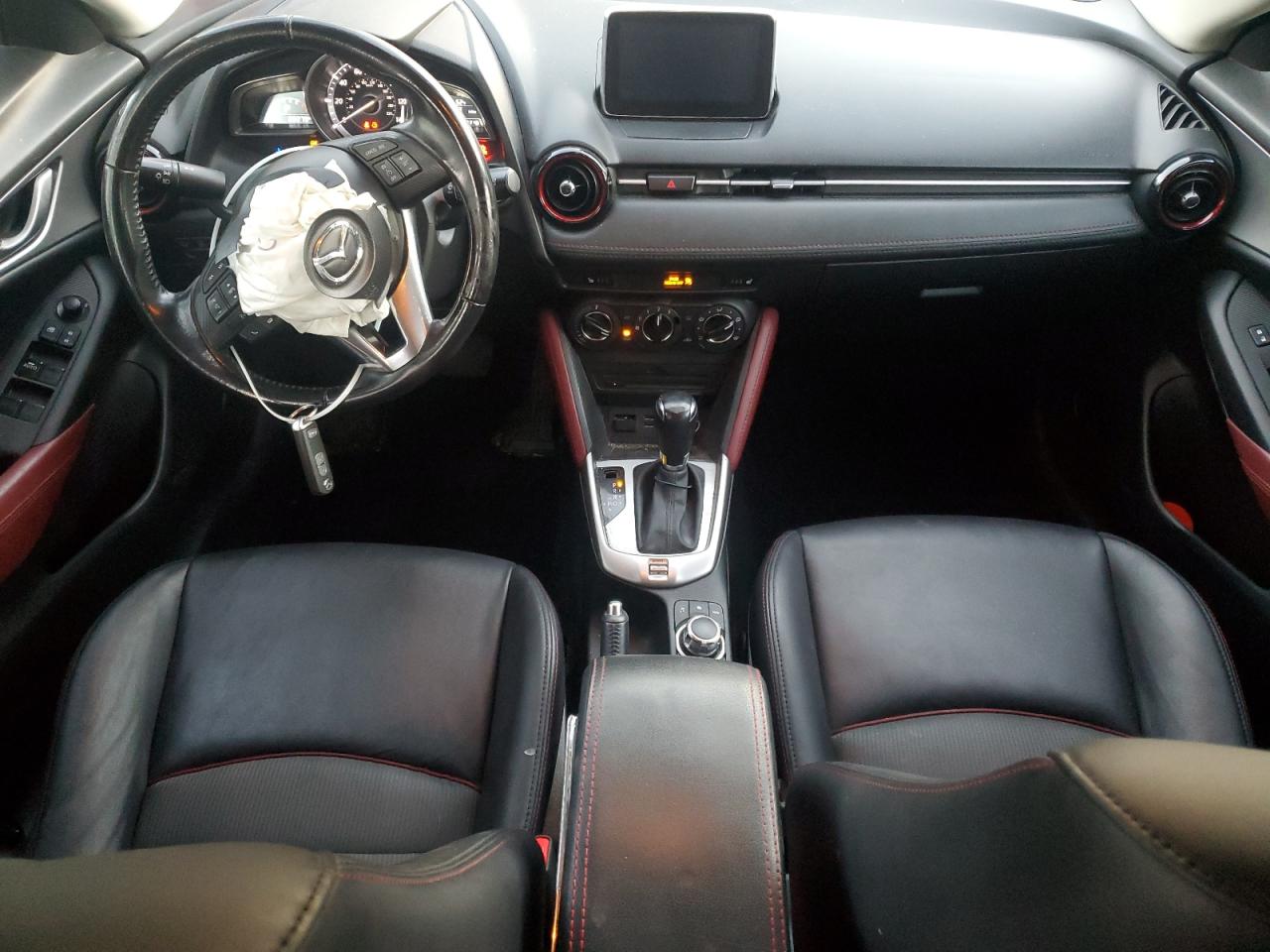 2017 Mazda CX-3 VIN JM1DKFC71H0155045 Copart auction photo, front end damage thumbnail 8
