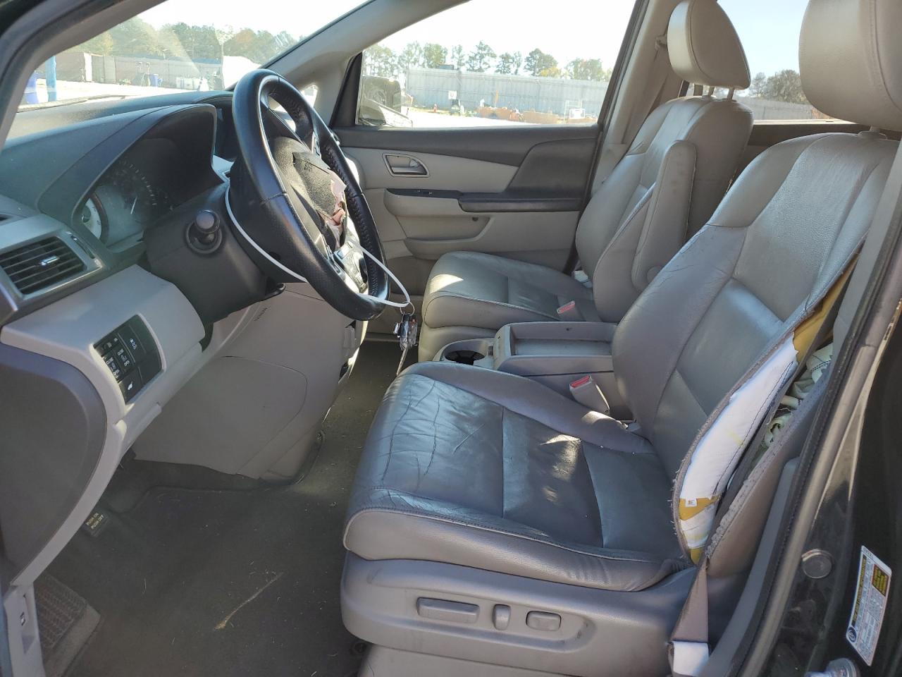 2011 Honda Odyssey VIN 5FNRL5H69BB071304 Copart auction photo, vandalism / side damage thumbnail 7