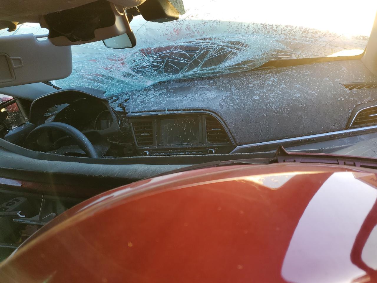 2019 Hyundai Elantra VIN 5NPD84LF1KH464101 Copart auction photo, all over damage thumbnail 8