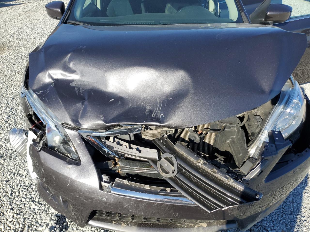 2014 Nissan Sentra VIN 3N1AB7AP3EY221286 Copart auction photo, front end / mechanical damage thumbnail 13