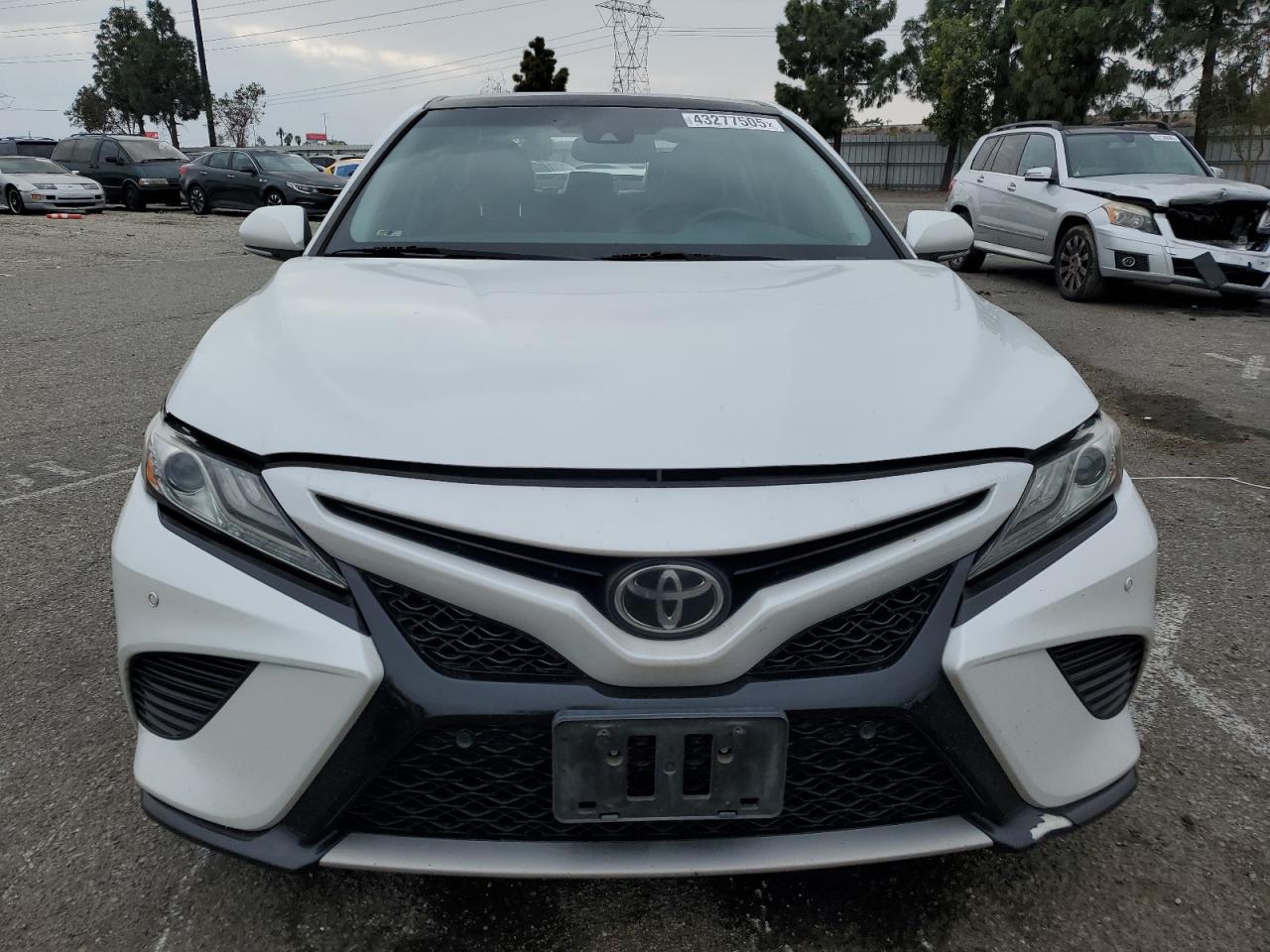 2018 Toyota Camry VIN 4T1B61HK7JU057630 Copart auction photo, rear end damage thumbnail 5
