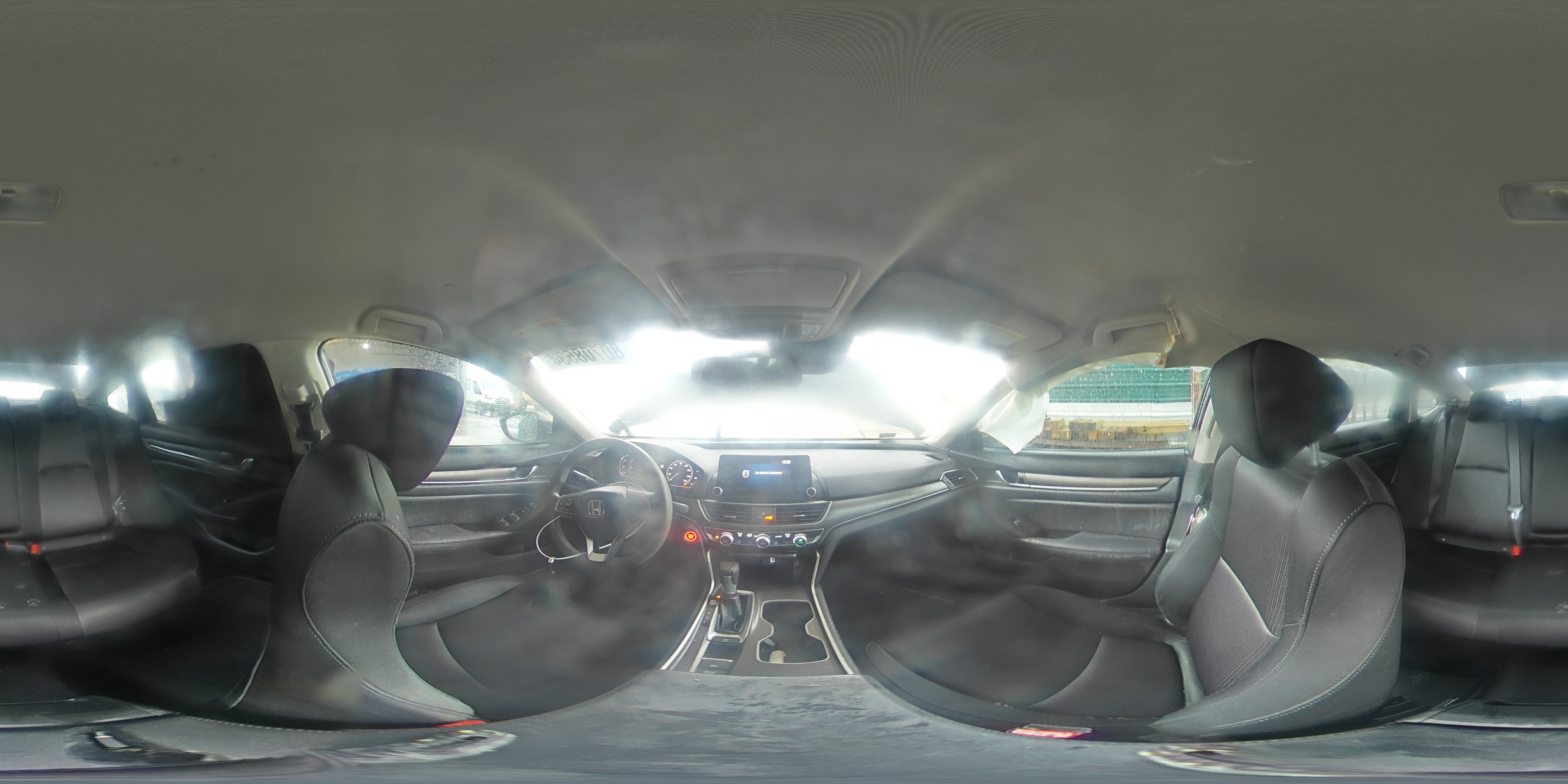 2019 Honda Accord VIN 1HGCV1F1XKA156761 Copart auction photo, side damage thumbnail 13