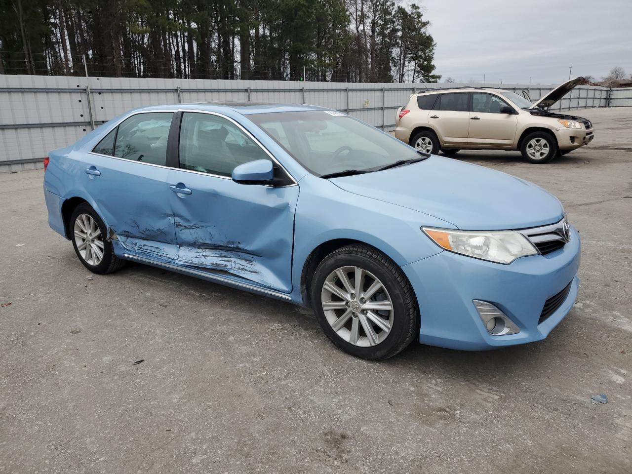 2012 Toyota Camry VIN 4T1BK1FK7CU512364 Copart auction photo, side damage thumbnail 4