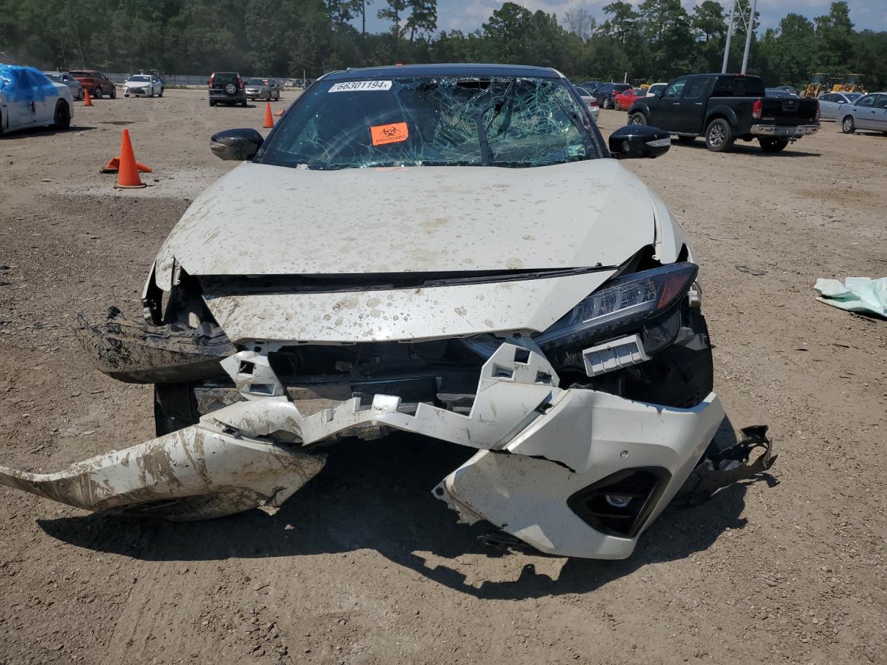 2019 Nissan Maxima VIN 1N4AA6AV3KC371966 Copart auction photo, front end / side damage thumbnail 5