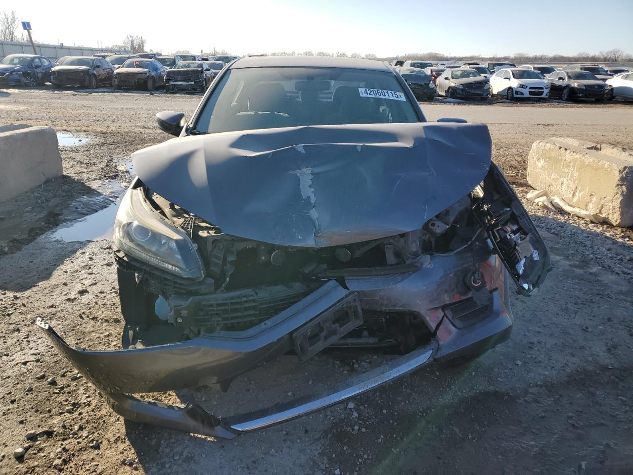 2013 Honda Accord VIN 1HGCR2F35DA134133 Copart auction photo, front end damage thumbnail 5