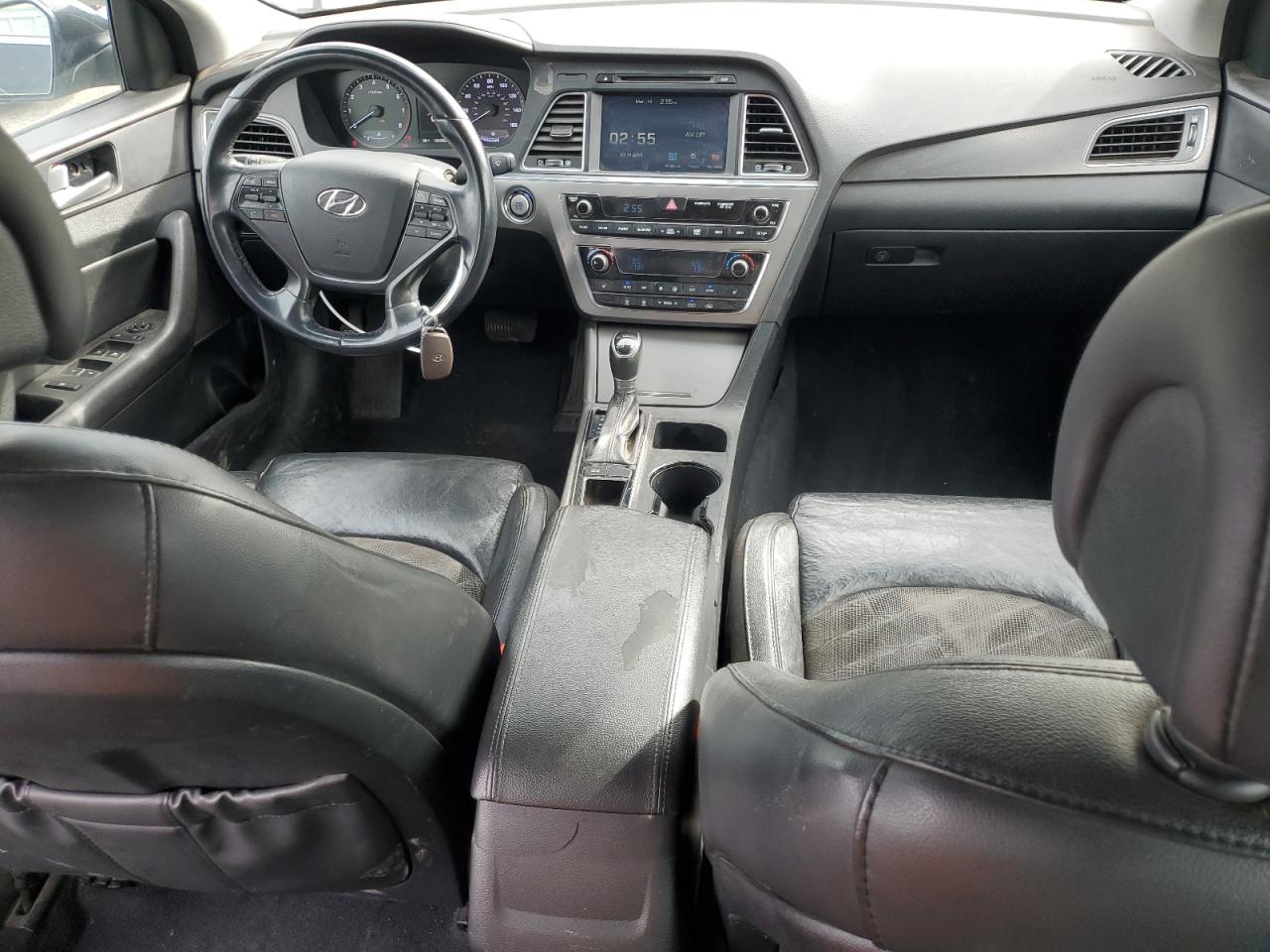 2015 Hyundai Sonata VIN 5NPE34AF3FH107739 Copart auction photo, all over damage thumbnail 8