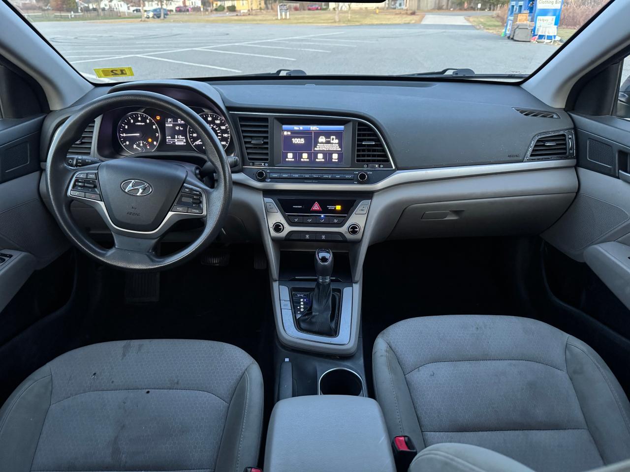 2017 Hyundai Elantra VIN 5NPD84LF6HH088357 Copart auction photo, normal wear / minor dent/scratches damage thumbnail 9