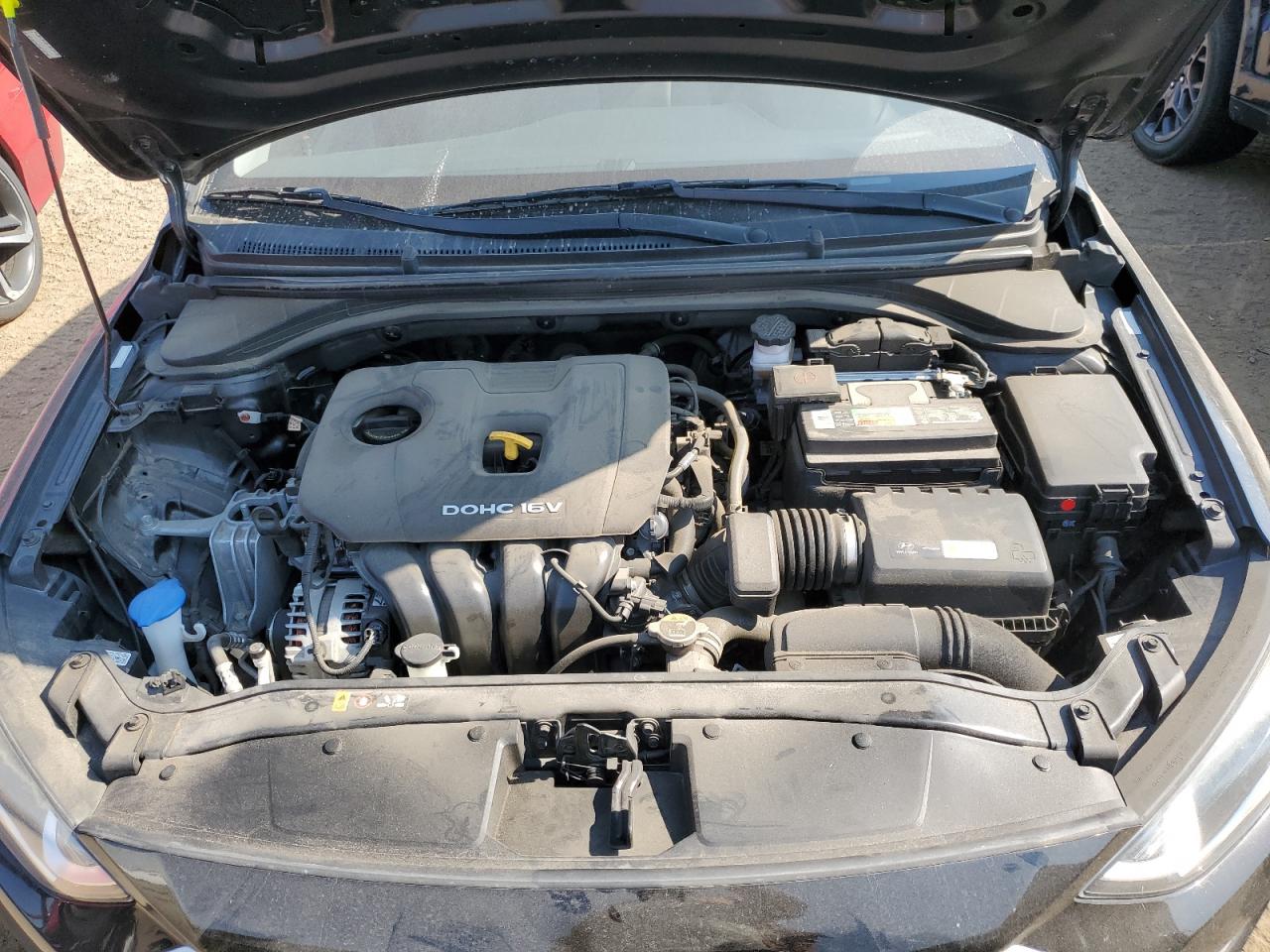 2018 Hyundai Elantra VIN KMHD74LF8JU537547 Copart auction photo, rear end damage thumbnail 11