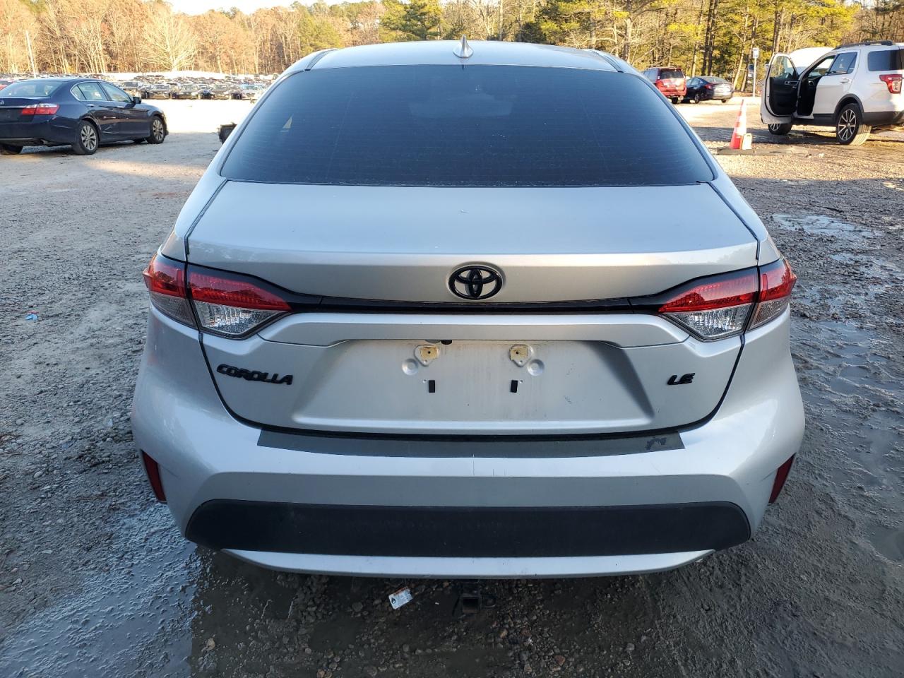 2022 Toyota Corolla VIN 5YFEPMAE4NP299122 Copart auction photo, front end / side damage thumbnail 6