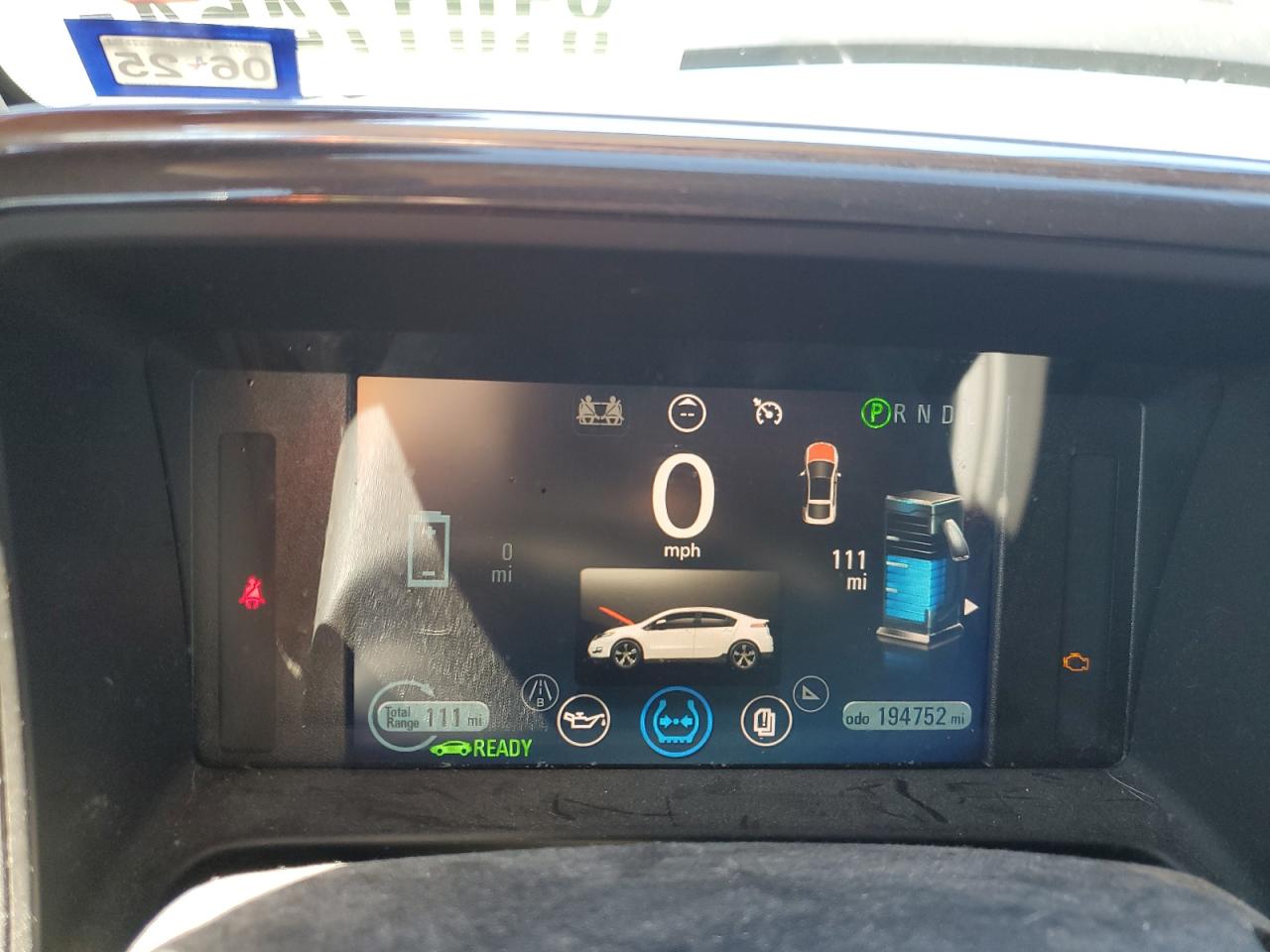 2012 Chevrolet Volt VIN 1G1RB6E45CU110984 Copart auction photo, front end damage thumbnail 9