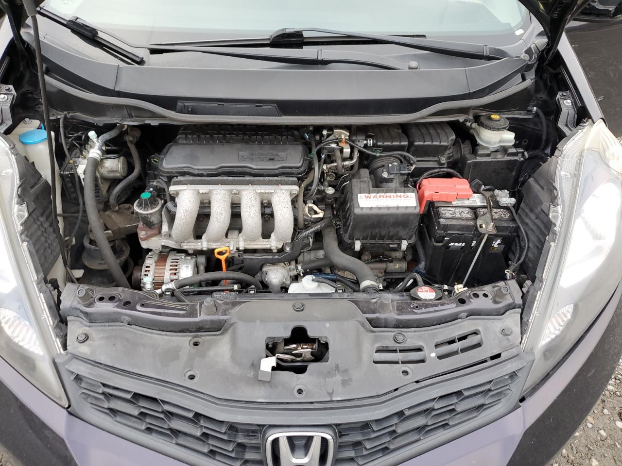 2013 Honda Fit VIN JHMGE8H53DC019532 Copart auction photo, all over damage thumbnail 11