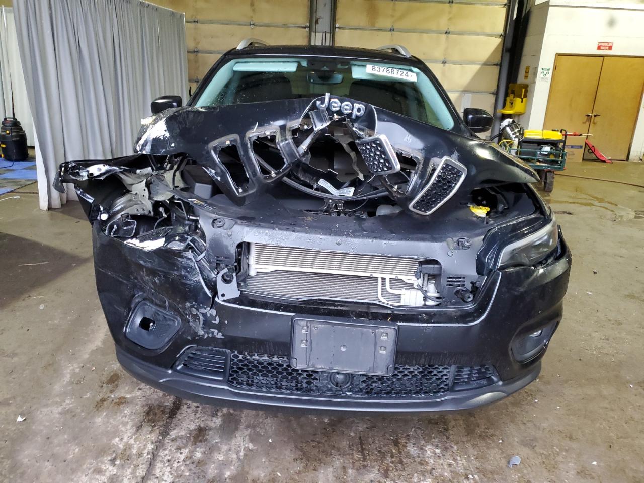 2021 Jeep Grand Cherokee VIN 1C4PJMMX7MD198214 Copart auction photo, front end damage thumbnail 5