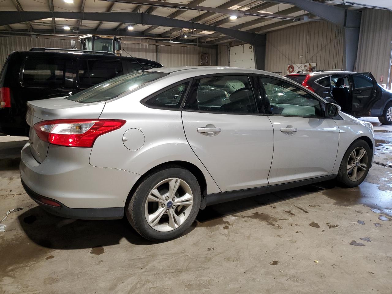 2014 Ford Focus VIN 1FADP3F24EL438331 Copart auction photo, side damage thumbnail 3