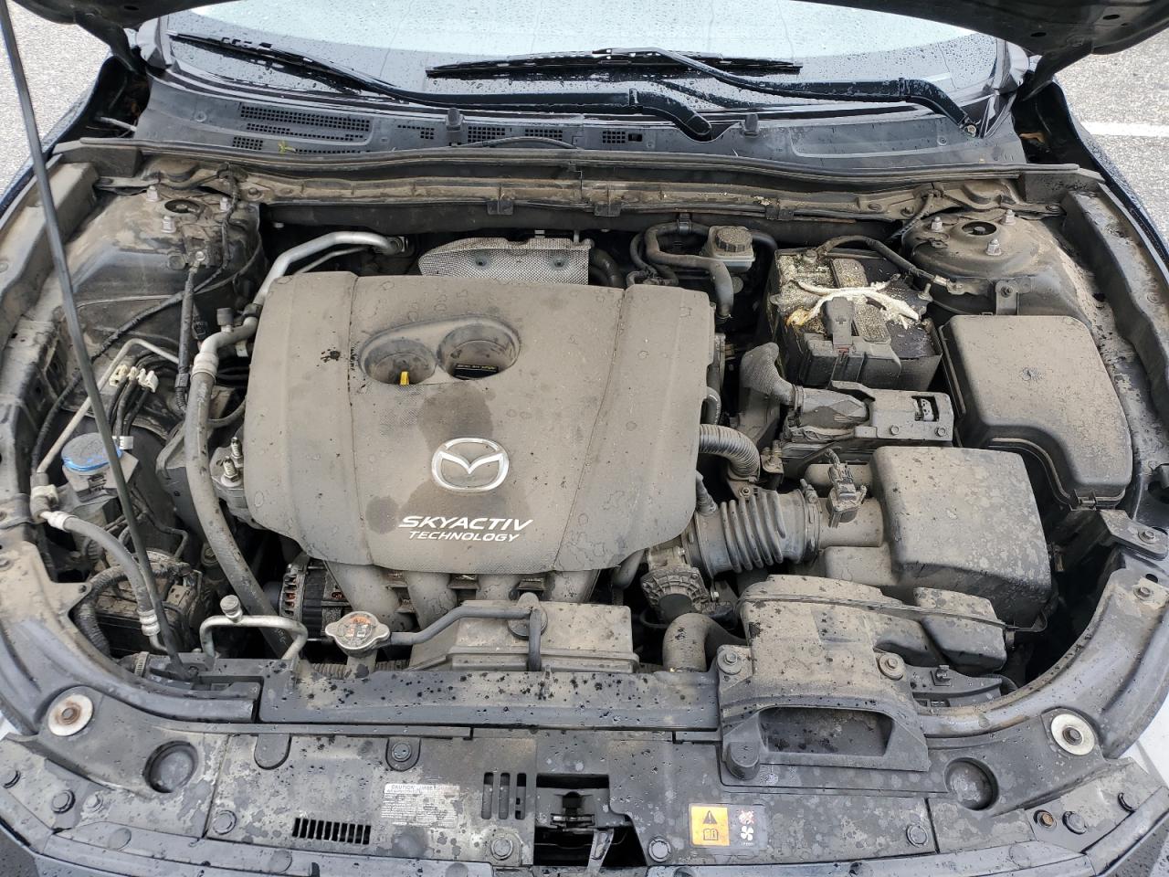 2015 Mazda 3 VIN JM1BM1T70F1246030 Copart auction photo, side / rear end damage thumbnail 12