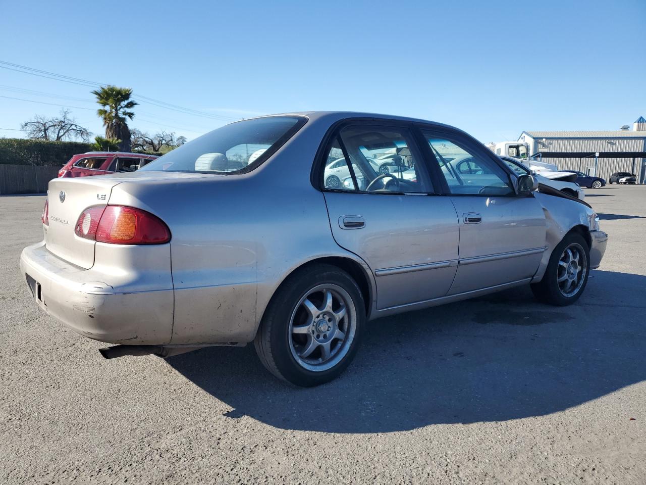 2002 Toyota Corolla VIN 1NXBR12EX2Z629950 Copart auction photo, all over damage thumbnail 3