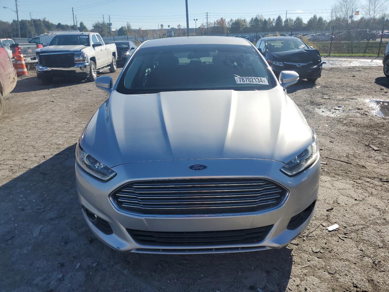 2016 Ford Fusion VIN 3FA6P0HD0GR235446 Copart auction photo, front end / side damage thumbnail 5
