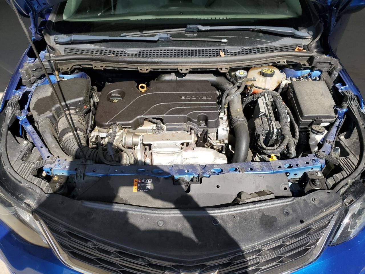 2018 Chevrolet Cruze VIN 1G1BE5SM0J7198779 Copart auction photo, front end / undercarriage damage thumbnail 11