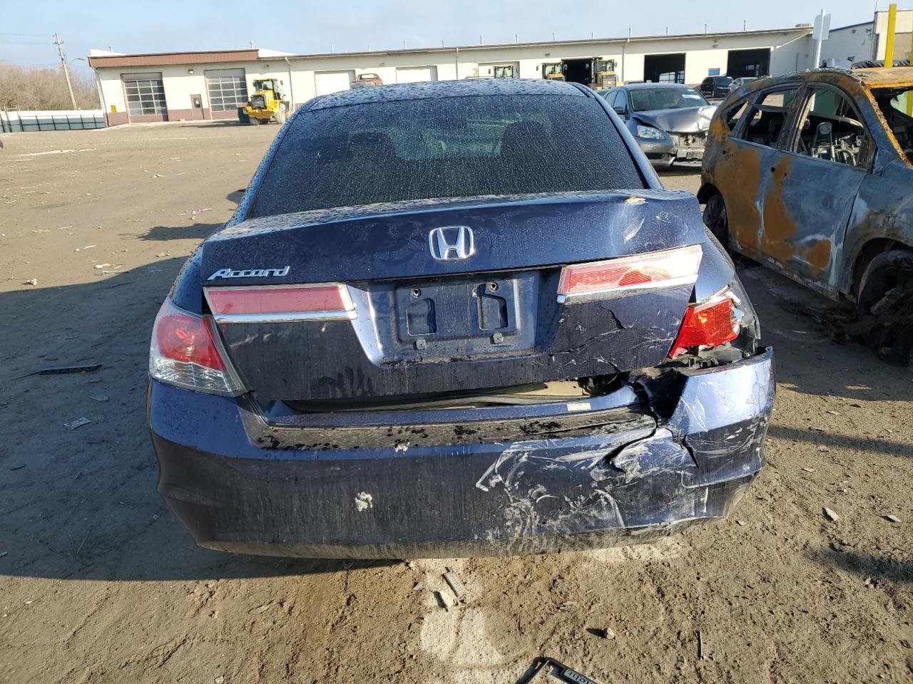 2011 Honda Accord VIN 1HGCP2F46BA080885 Copart auction photo, front end / rear end damage thumbnail 6