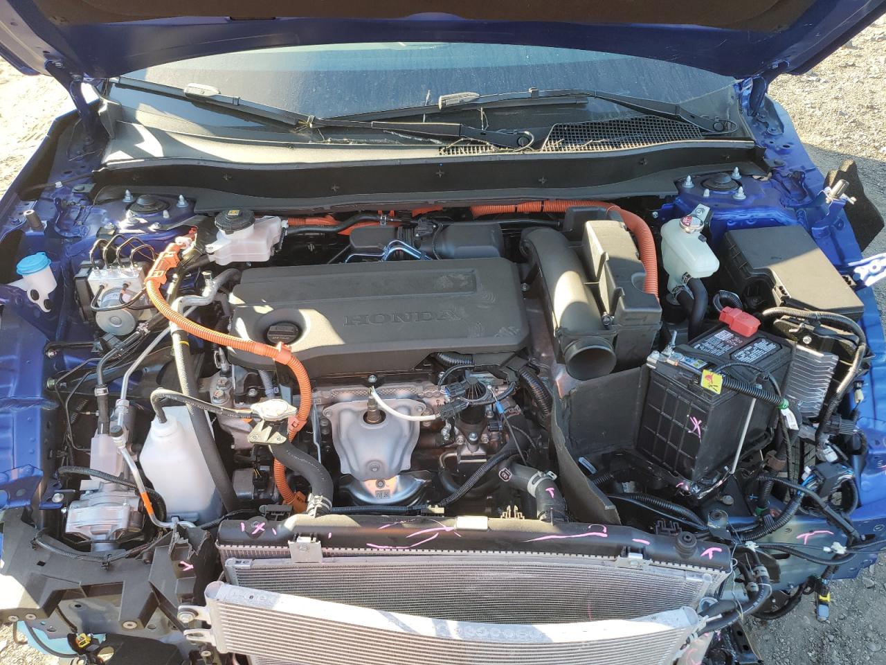 2024 Honda CR-V VIN 7FARS6H83RE080119 Copart auction photo, front end / minor dent/scratches damage thumbnail 12