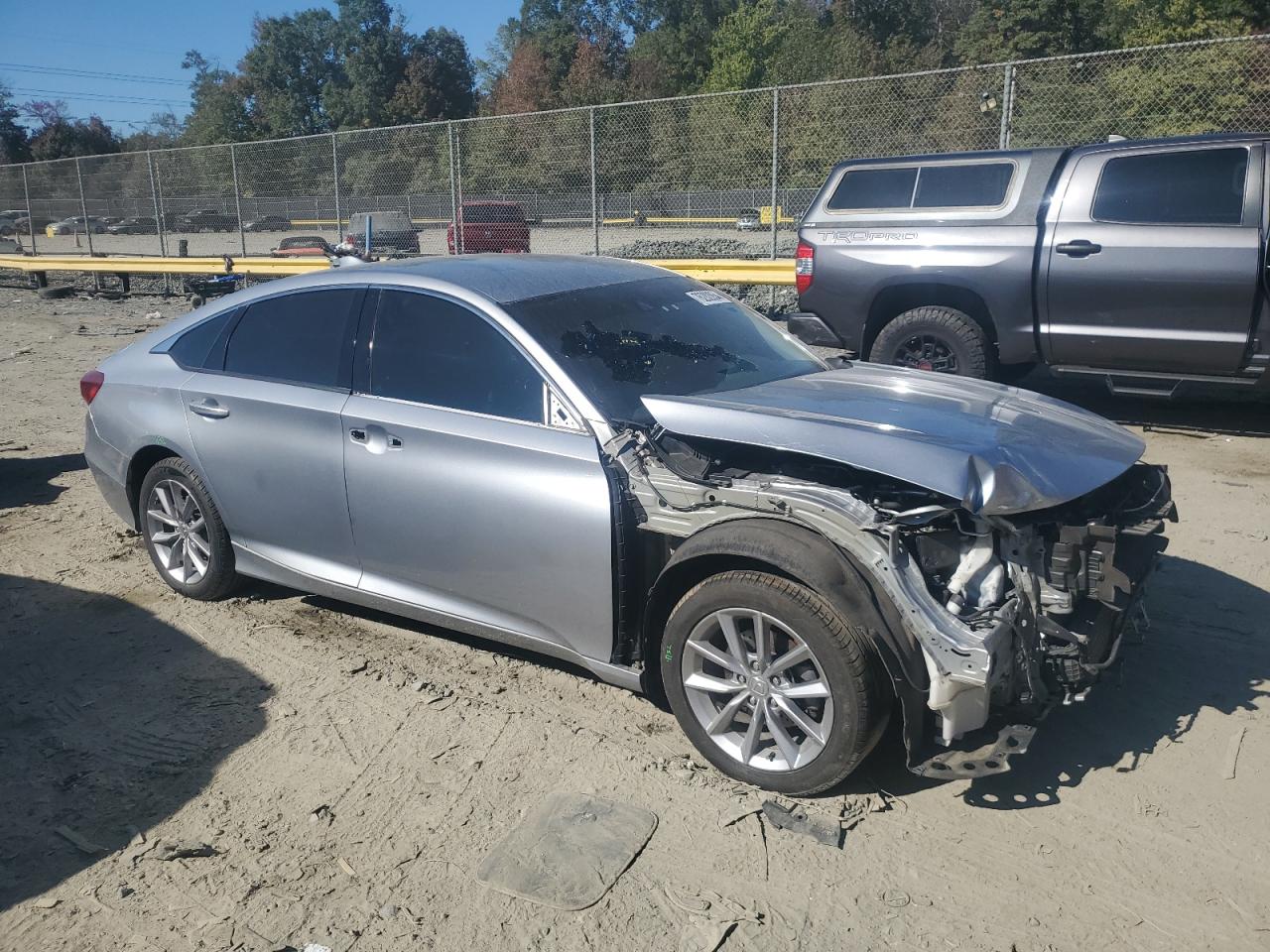 2021 Honda Accord VIN 1HGCV1F15MA062757 Copart auction photo, all over damage thumbnail 4