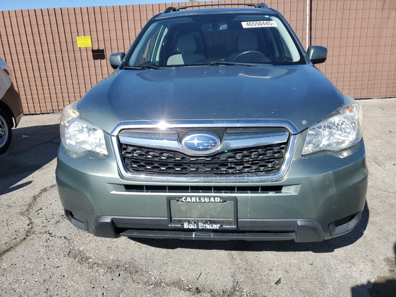 2015 Subaru Forester VIN JF2SJADC1FH534314 Copart auction photo, mechanical damage thumbnail 5