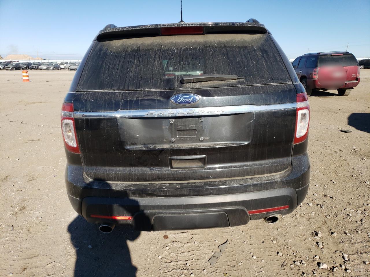 2015 Ford Explorer VIN 1FM5K8B81FGB03926 Copart auction photo, front end / side damage thumbnail 6