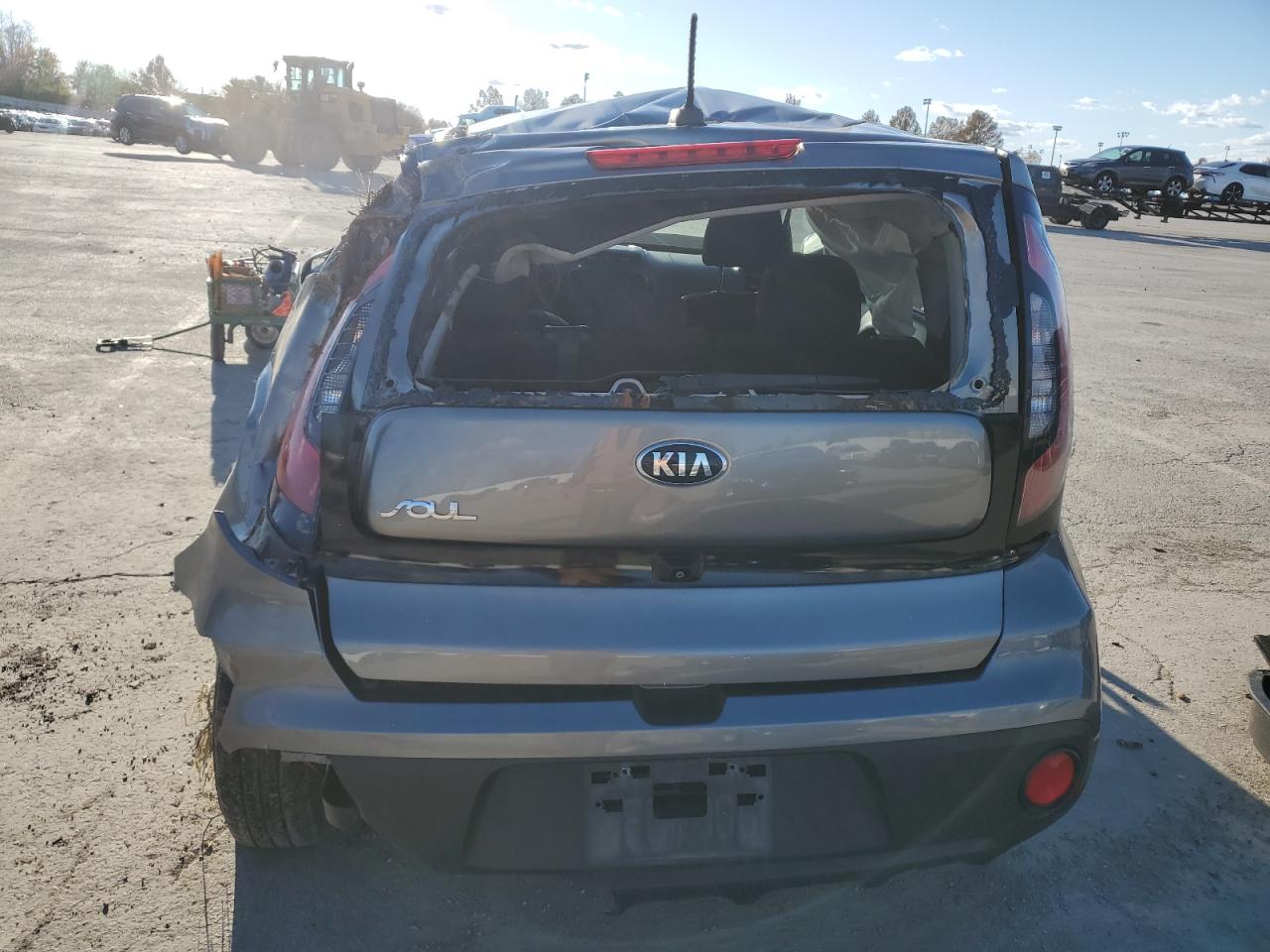 2019 KIA Soul VIN KNDJN2A24K7637646 Copart auction photo, all over damage thumbnail 6