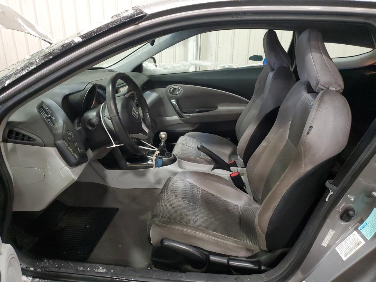 2011 Honda CR-Z VIN JHMZF1C61BS004530 Copart auction photo, front end / side damage thumbnail 7