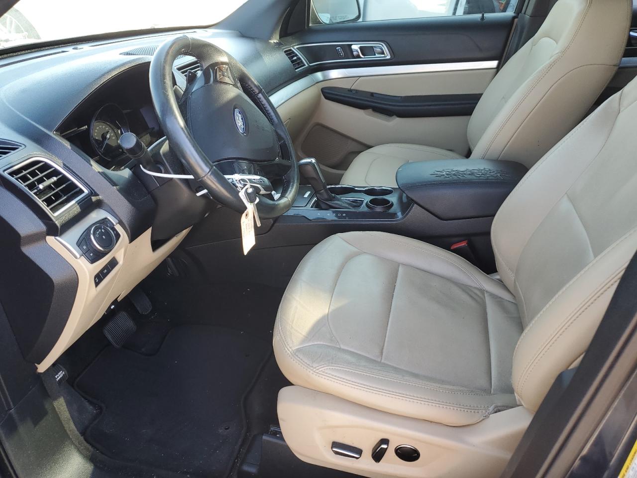 2017 Ford Explorer VIN 1FM5K7D83HGD35888 Copart auction photo, front end damage thumbnail 7