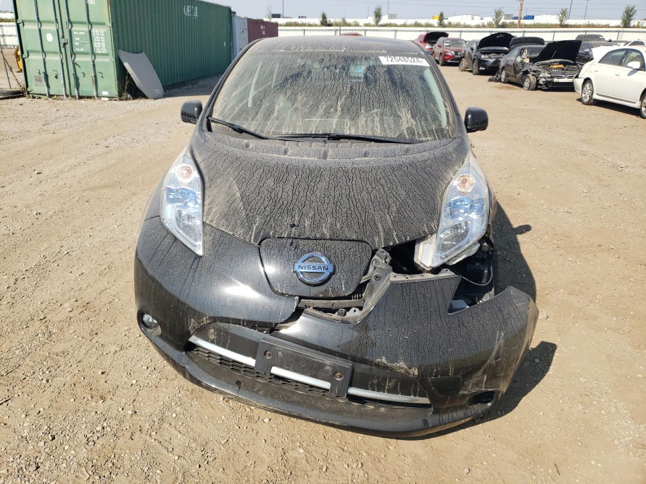 2015 Nissan Leaf VIN 1N4AZ0CP4FC301256 Copart auction photo, front end damage thumbnail 5