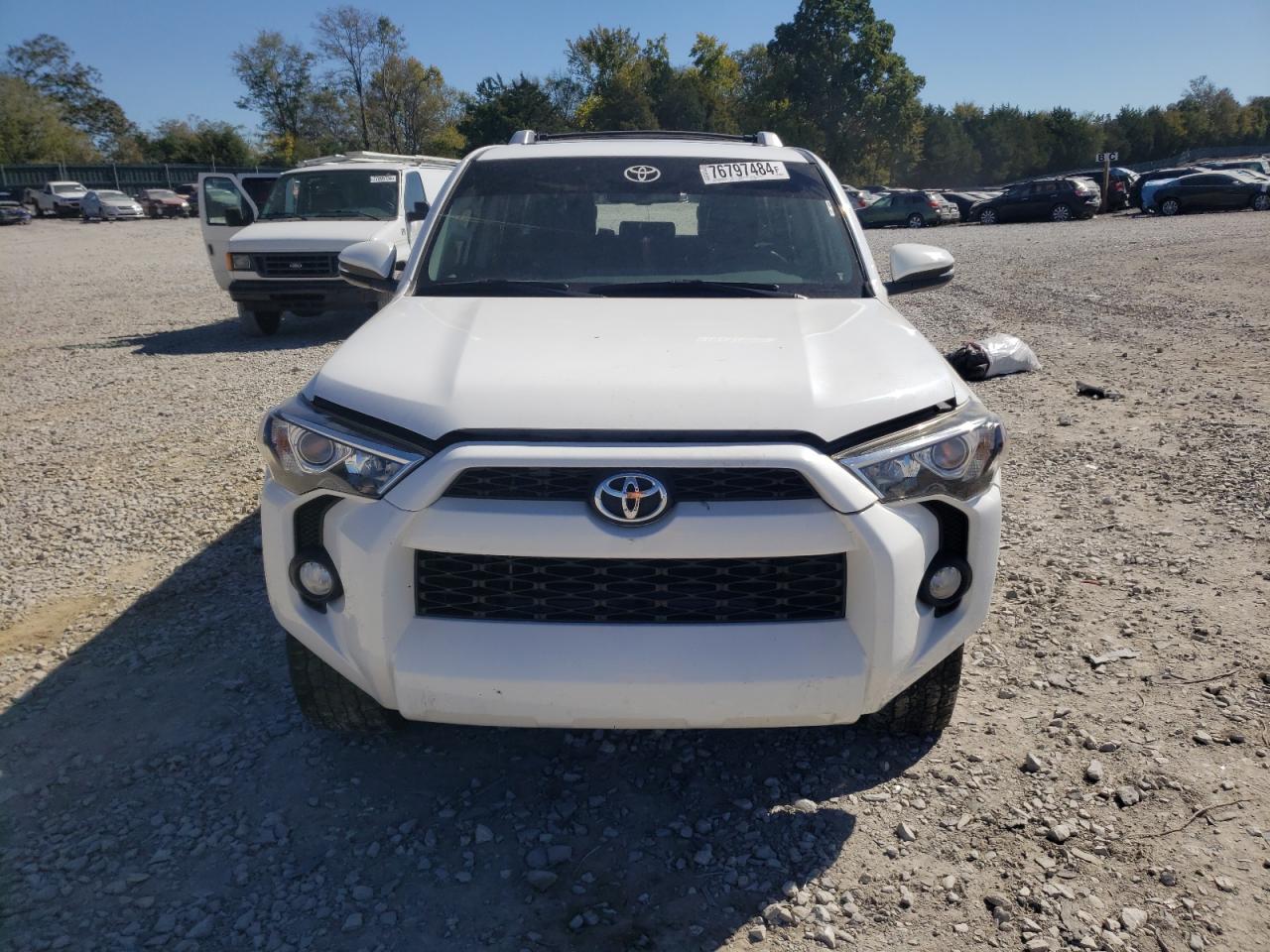2017 Toyota 4Runner VIN JTEBU5JR1H5440830 Copart auction photo, front end / undercarriage damage thumbnail 5