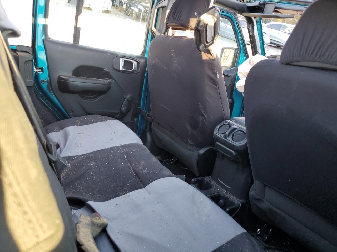 2020 Jeep Wrangler VIN 1C4HJXDN2LW210955 Copart auction photo, all over damage thumbnail 10